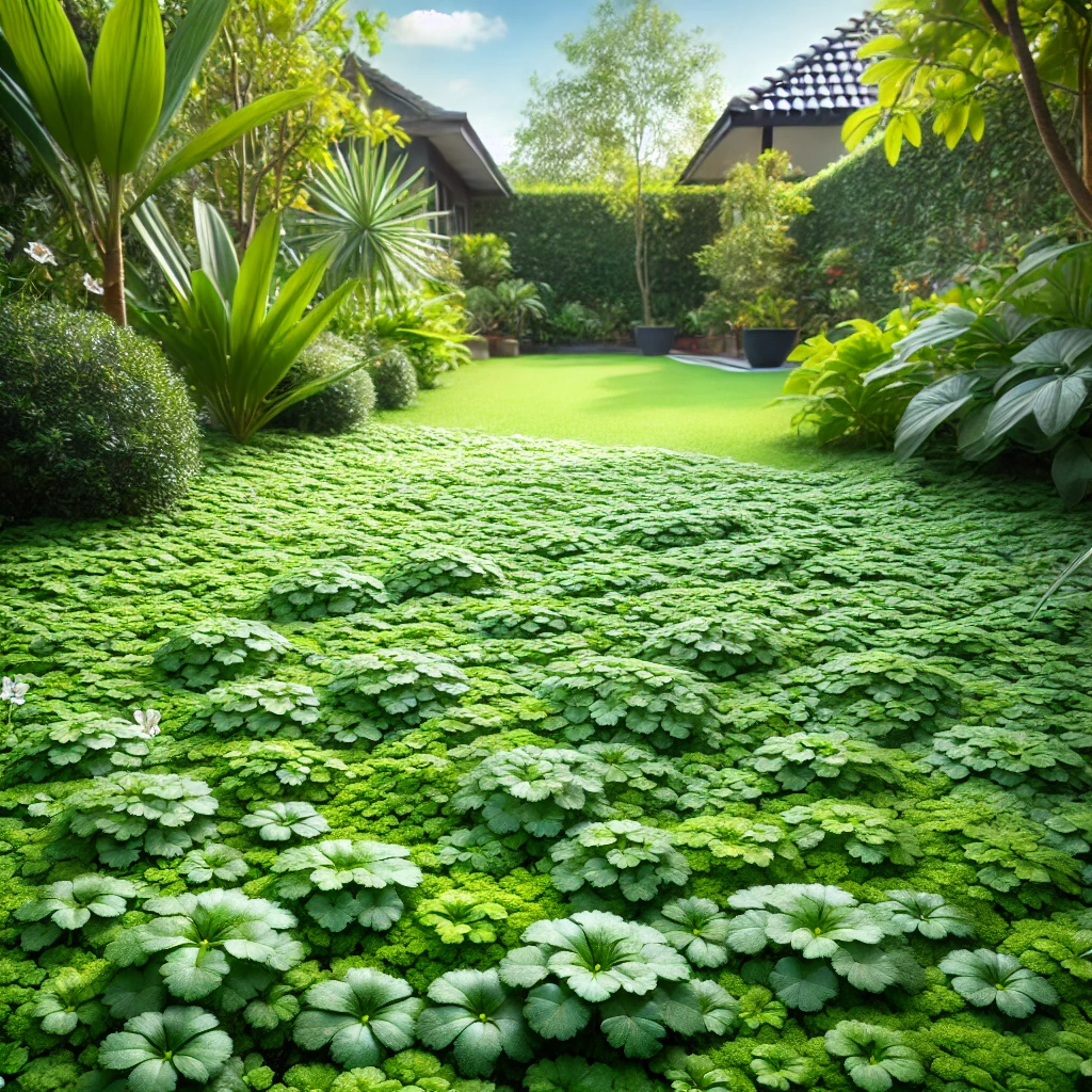 Dichondra jako alternatywa dla tradycyjnego trawnika