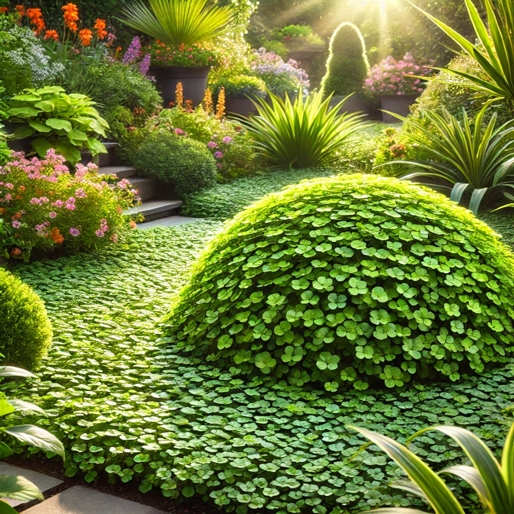 Dichondra w aranżacji ogrodu: inspiracje i pomysły